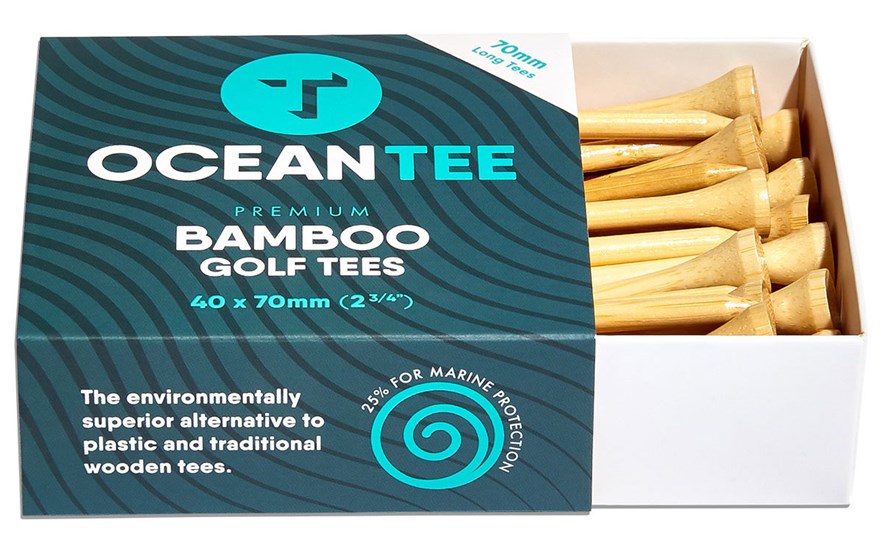 Golftees van bamboe: Ocean Tee