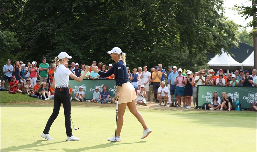 Sophie Nooij en Anna Nordqvist