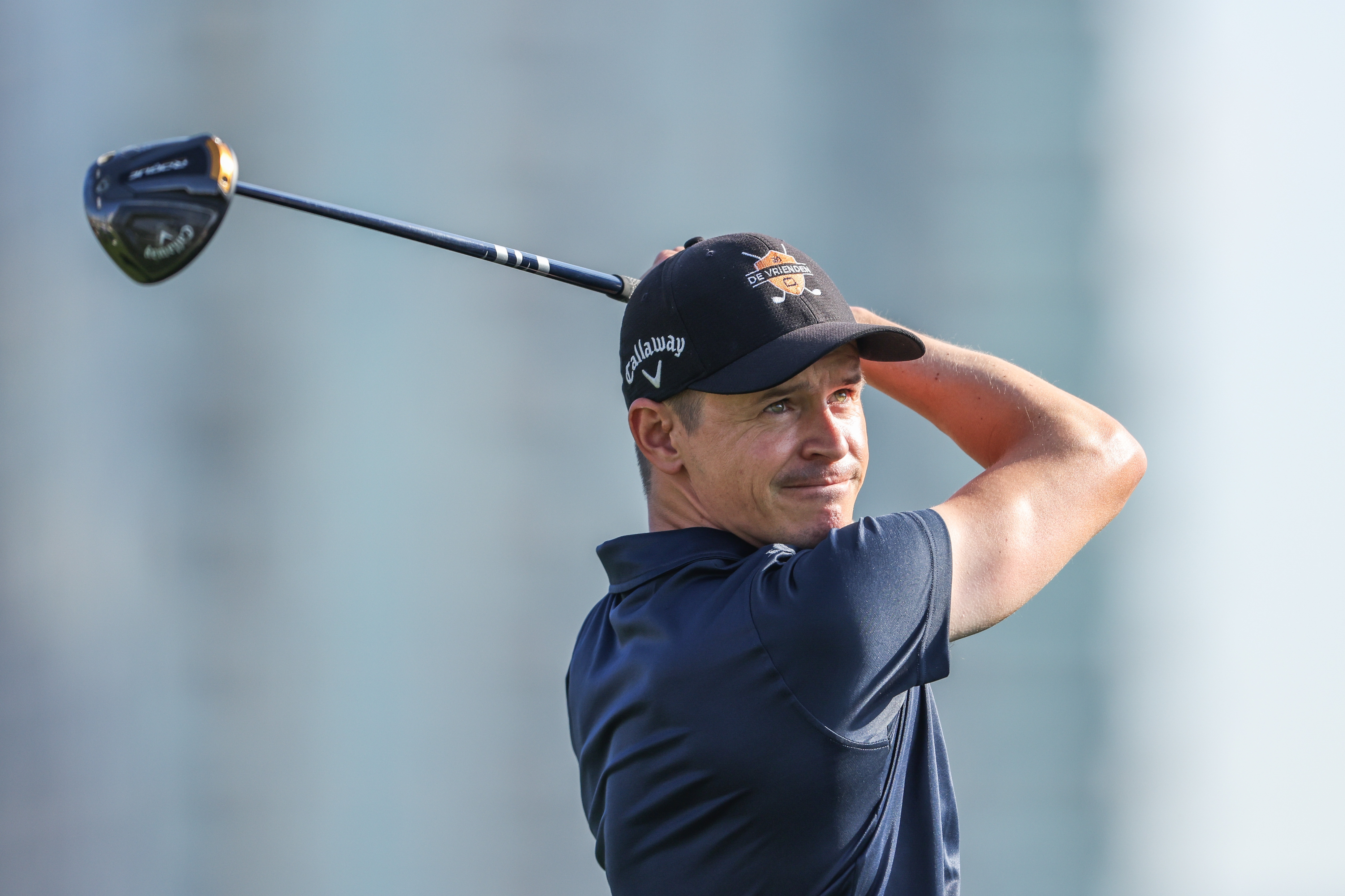 De Nederlandse topgolfer Daan Huizing in Dubai 2023