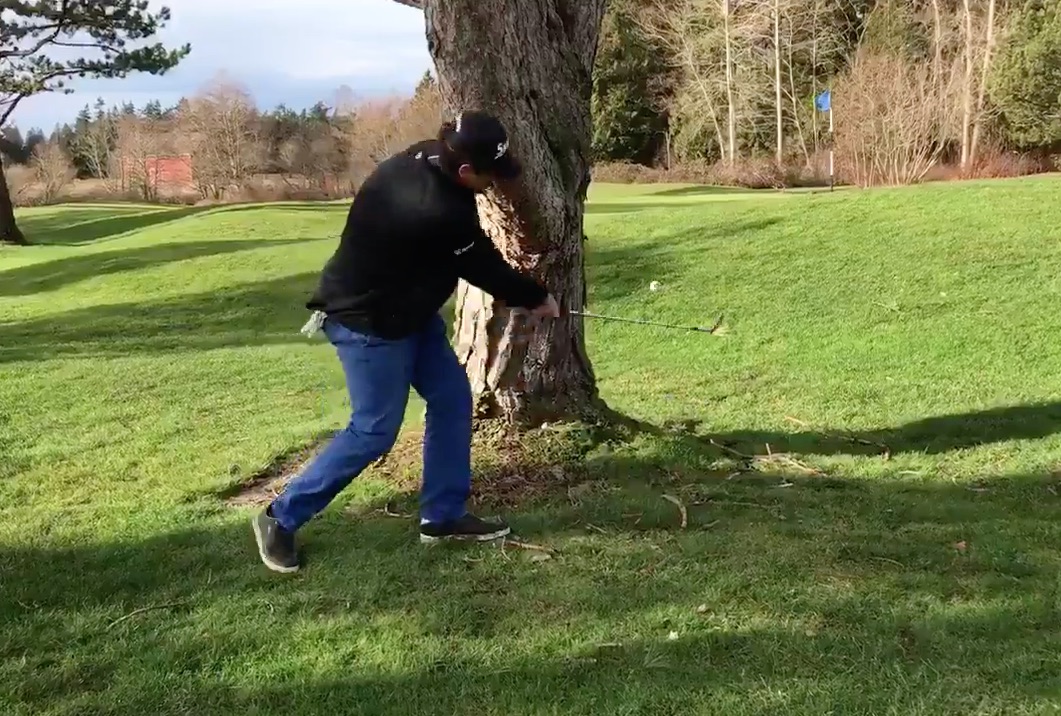 nieuwe golfregels 2019 double hit