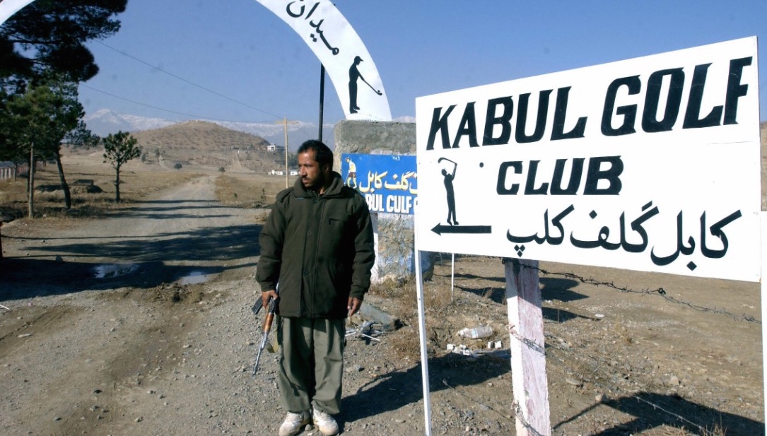 Kabul Golf Club extreme golfbanen
